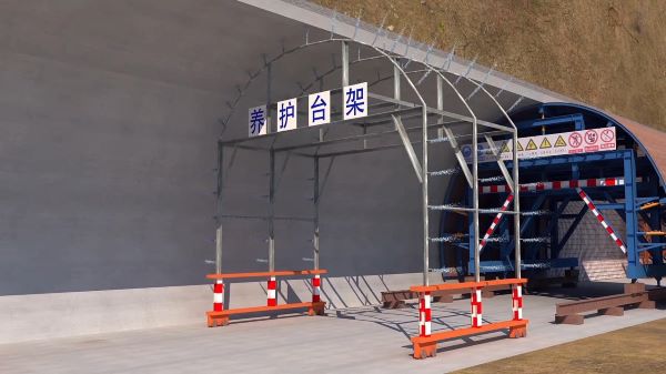 西平县隧道施工动画制作公司 - 隧道施工工艺和施工方法 - 隧道施工汇报动画视频 - bim 工程施工动画